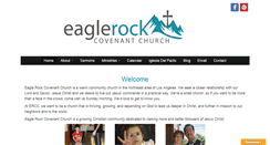 Desktop Screenshot of eaglerockcovenantchurch.org